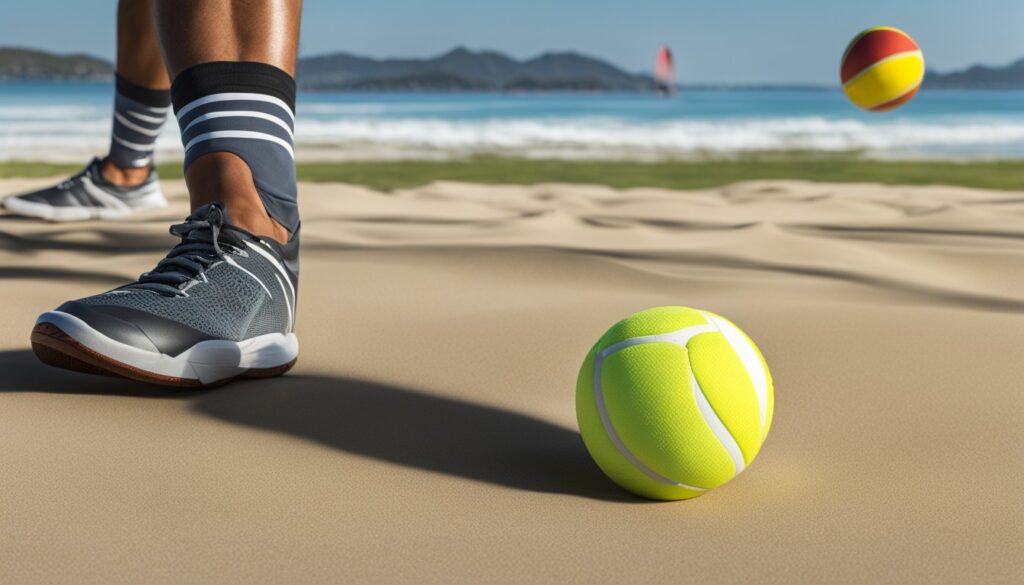 Dicas de posicionamento dos pés no Beach Tennis