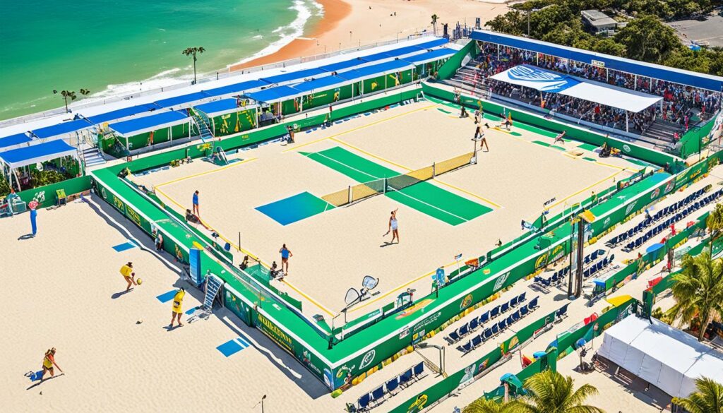 Infraestrutura de beach tennis no Brasil