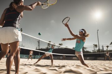 Técnica de Saque no Beach Tennis